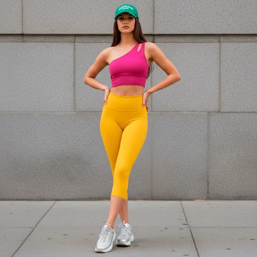 P-70130 KIT DE 3 LEGGINS CORTOS 6948